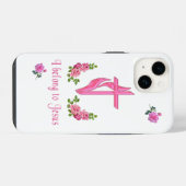 Jesus iPhone Hülle (Rückseite (Horizontal))