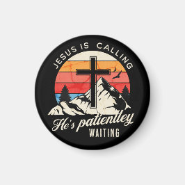 Jesus is calling magnet