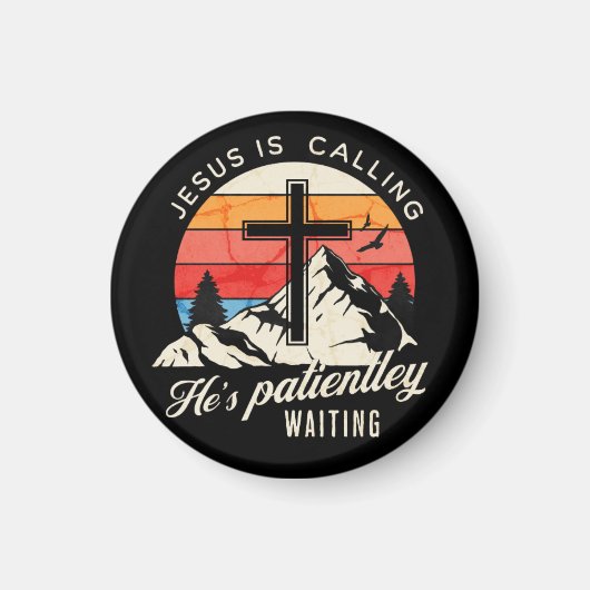 Jesus is calling magnet (Vorne)