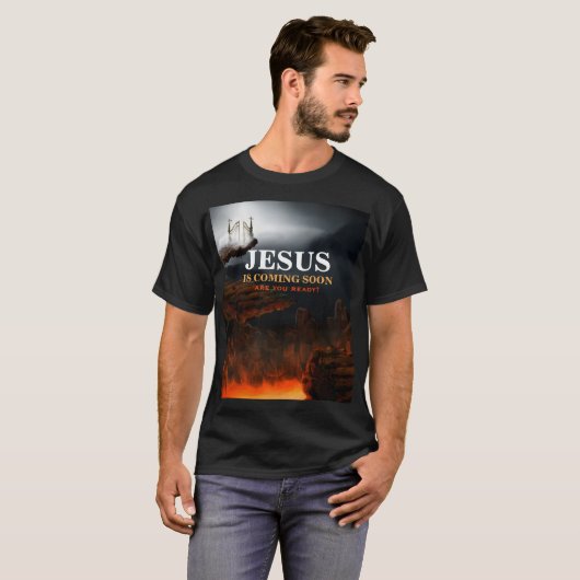 JESUS IS COMING SOON T-Shirt (Vorne ganz)