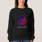 Jesus is king 1 sweatshirt (Vorderseite)