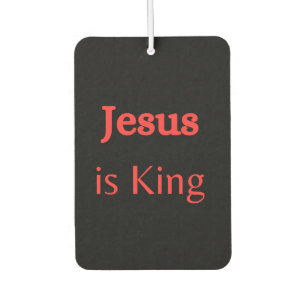 Jesus is King Autolufterfrischer