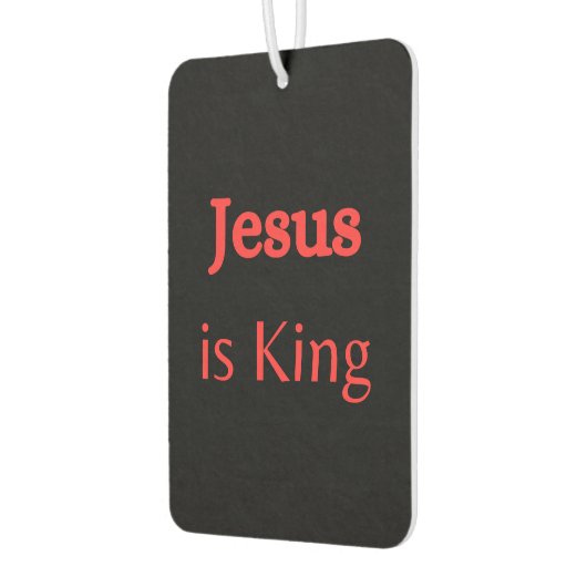 Jesus is King  Autolufterfrischer (Links)