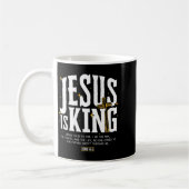 Jesus Is King Bible Verse John 14_6 Christian God Kaffeetasse (Links)