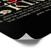 Jesus Is King Bible Verse John 14_6 Christian God Poster (Ecke)