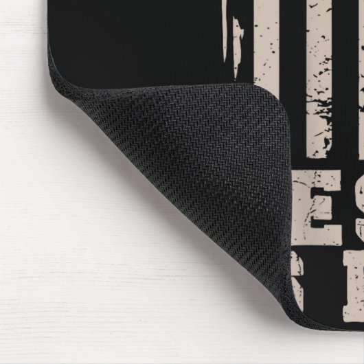 Jesus Is King Christ Lord Patriotic Christian Amer Mousepad (Ecke)