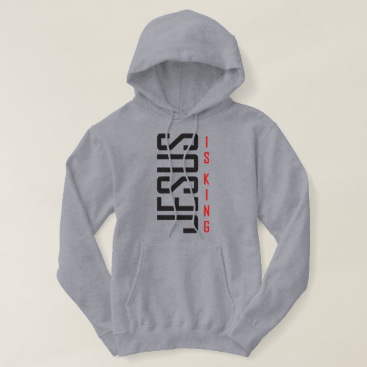 Jesus is King Hoodie (Design vorne)