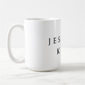 JESUS IS KING Hoodie Kaffeetasse (Links)