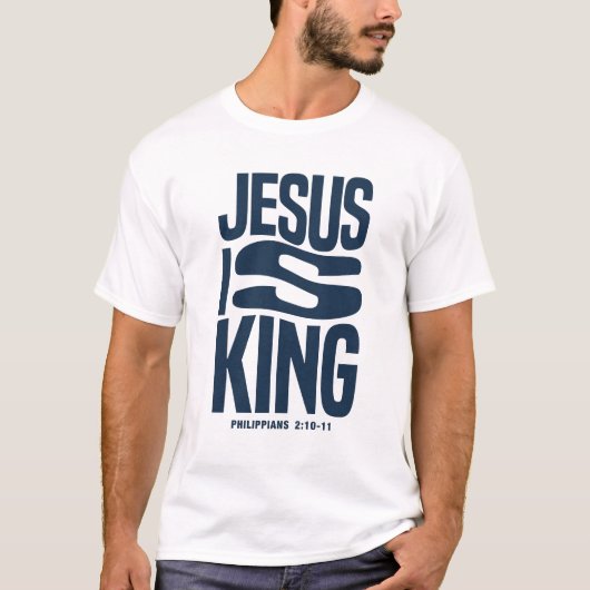 Jesus is King T-Shirt (Vorderseite)