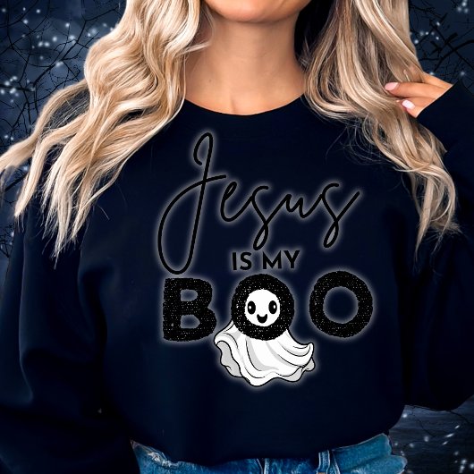'Jesus is my Boo' Halloween Faith-based sweatshirt