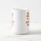 Jesus is my Emotional Support Kaffeetasse (Mittel)