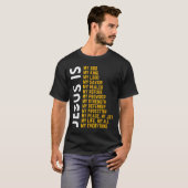 Jesus Is My Everything Christian God Jesus Religio T-Shirt (Vorne ganz)