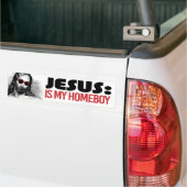 Jesus is my homeboy - Liberal Humor -.png Autoaufkleber (Auf Lkw)