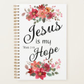 Jesus is My Hope Planner Planer (Vorderseite)