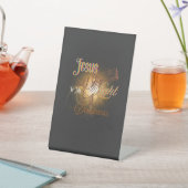 Jesus Is My Light – Halloween Shirt Sockelschild (In SItu)