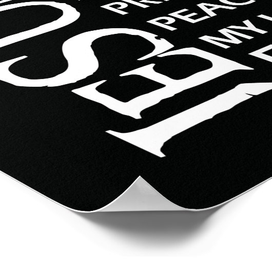 Jesus is my poster (Ecke)