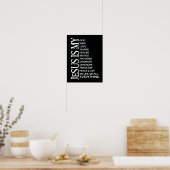 Jesus is my poster (Küche)
