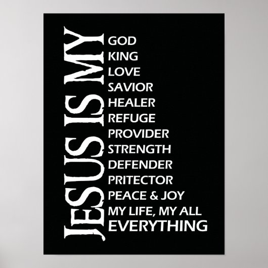 Jesus is my poster (Vorne)