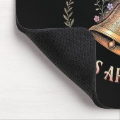 Jesus Is My Rock Bells Are My Roll Funny Handbell Mousepad (Ecke)