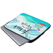 Jesus is my Strength Laptopschutzhülle (Vorne Knopf)