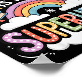 Jesus Is My Superhero  Poster (Ecke)