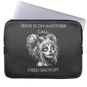 Jesus Is on Another Phone – Succubus Backup Laptopschutzhülle (Vorderseite)