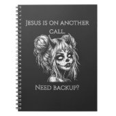 Jesus Is on Another Phone – Succubus Backup Notizblock (Vorderseite)