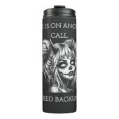 Jesus Is on Another Phone – Succubus Backup Thermosbecher (Vorderseite)