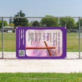 JESUS IS RISEN Christlich Ostern Banner (Insitu)