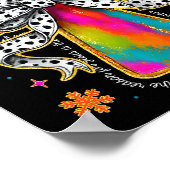 Jesus Is The Reason Christian Cross Coquette Bow C Poster (Ecke)