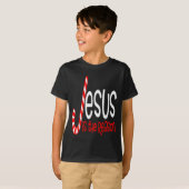 Jesus Is The Reason Christian Religious Christmas T-Shirt (Vorne ganz)