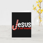 Jesus Is The Reason For The Season Bible Merry Chr Karte (Gelbe Blume)