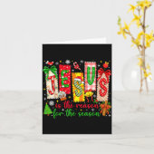 Jesus Is The Reason For The Season Christian Chris Karte (Gelbe Blume)