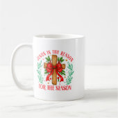 Jesus Is The Reason For The Season Christmas Chris Kaffeetasse (Links)