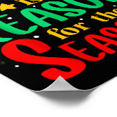 Jesus Is The Reason For The Season Christmas Chris Poster (Ecke)