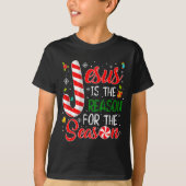 Jesus Is The Reason For The Season Christmas Chris T-Shirt (Vorderseite)