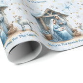 Jesus Is The Reason For The Season Christmas Geschenkpapier (Rolleneckpunkt)