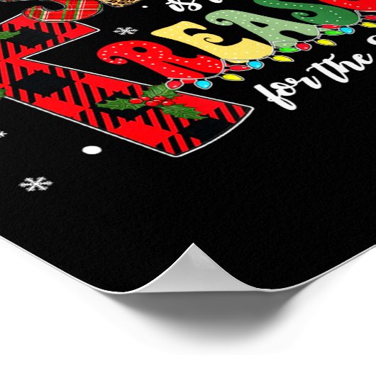 Jesus Is The Reason For The Season Christmas Xmas Poster (Ecke)