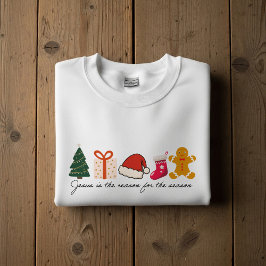 Jesus Is the Reason for the Season Icons  Sweatshirt