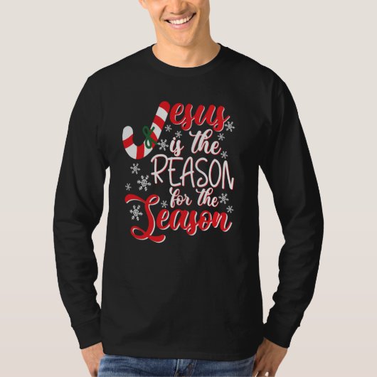 Jesus Is The Reason For The Season T-Shirt (Vorderseite)