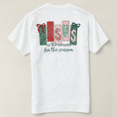 Jesus is the reason for the season T-Shirt (Design Rückseite)