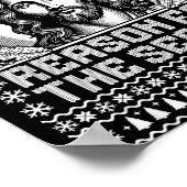 Jesus Is The Reason For The Season - Ugly Christma Poster (Ecke)