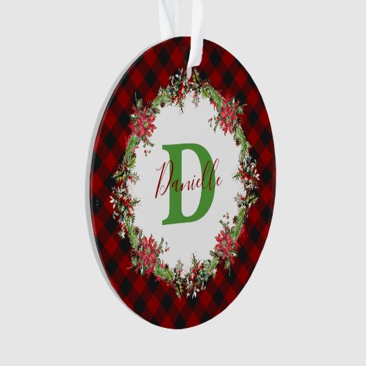 Jesus is the reason personalized ornament (Vorderseite)