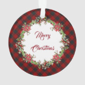 Jesus is the reason personalized ornament (Rückseite)