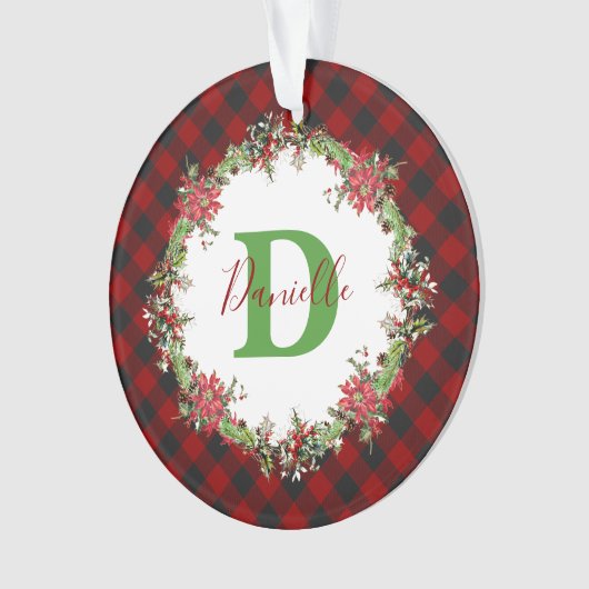 Jesus is the reason personalized ornament (Vorderseite)