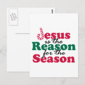 Jesus is the Reason Postkarte (Vorne/Hinten)