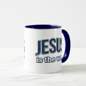 JESUS is the way - Christian Tasse (VorderseiteRechts)