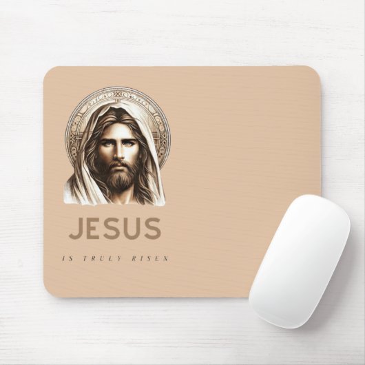 Jesus is truly risen! mousepad (Mit Mouse)