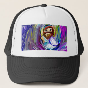 Jesus Is way wave love Truckerkappe