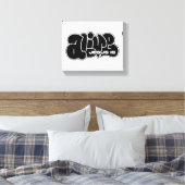 Jesus ist Alive Graffiti Leinwanddruck (Insitu (Schlafzimmer))